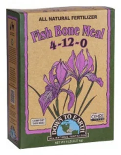 Down To Earth Fish Bone Meal 4-12-0