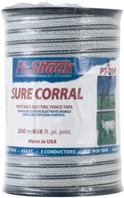 Fi-Shock 1/2 Inch Polytape, 656ft