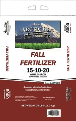 Arctic Gro Fall Fertilizer 15-10-20-1% Iron, 25lb