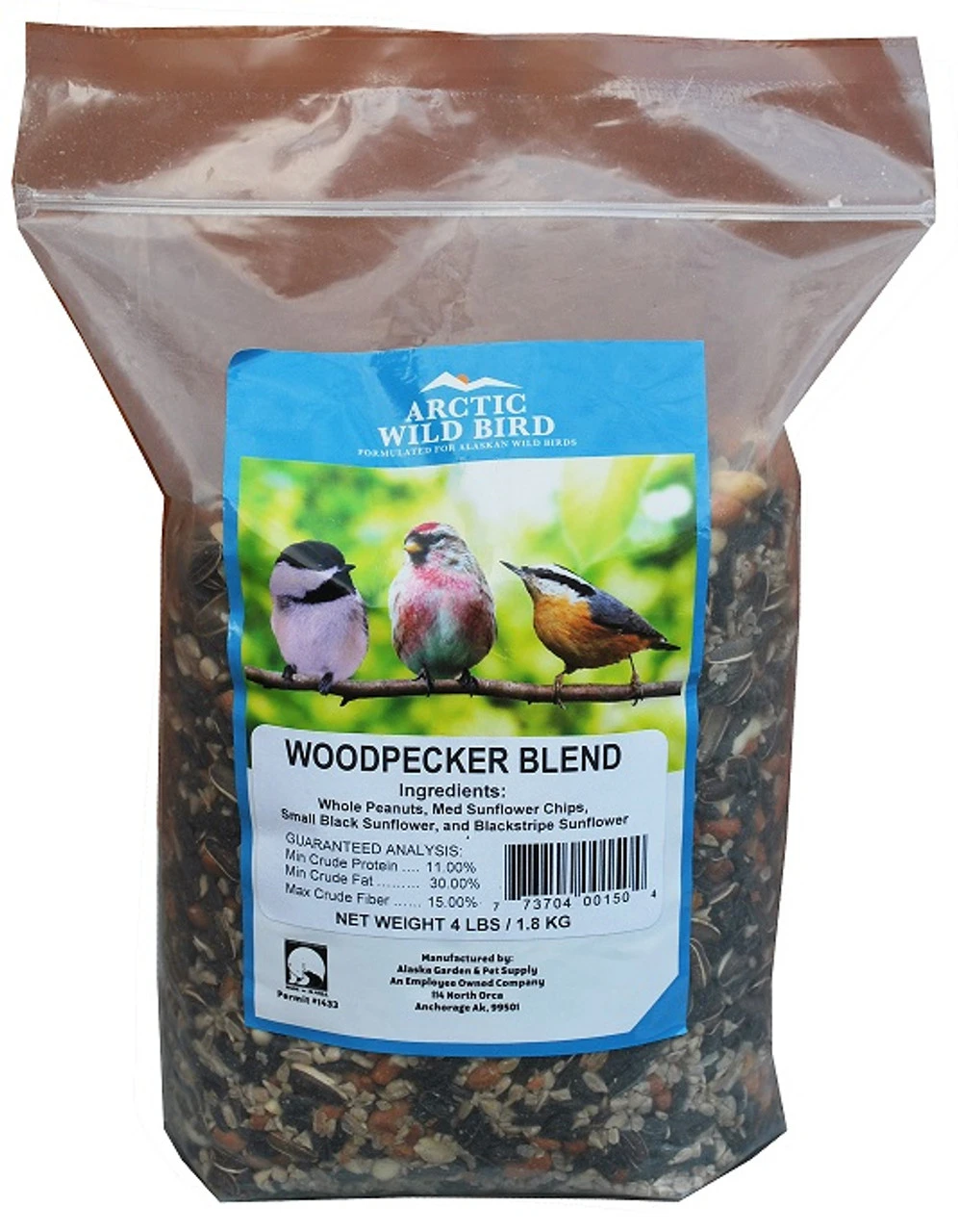 Arctic Wild Bird Woodpecker Blend