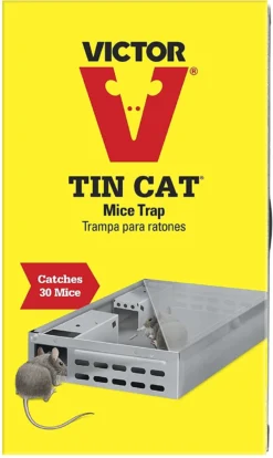 Victor M310S Tin Cat Live Mouse Trap