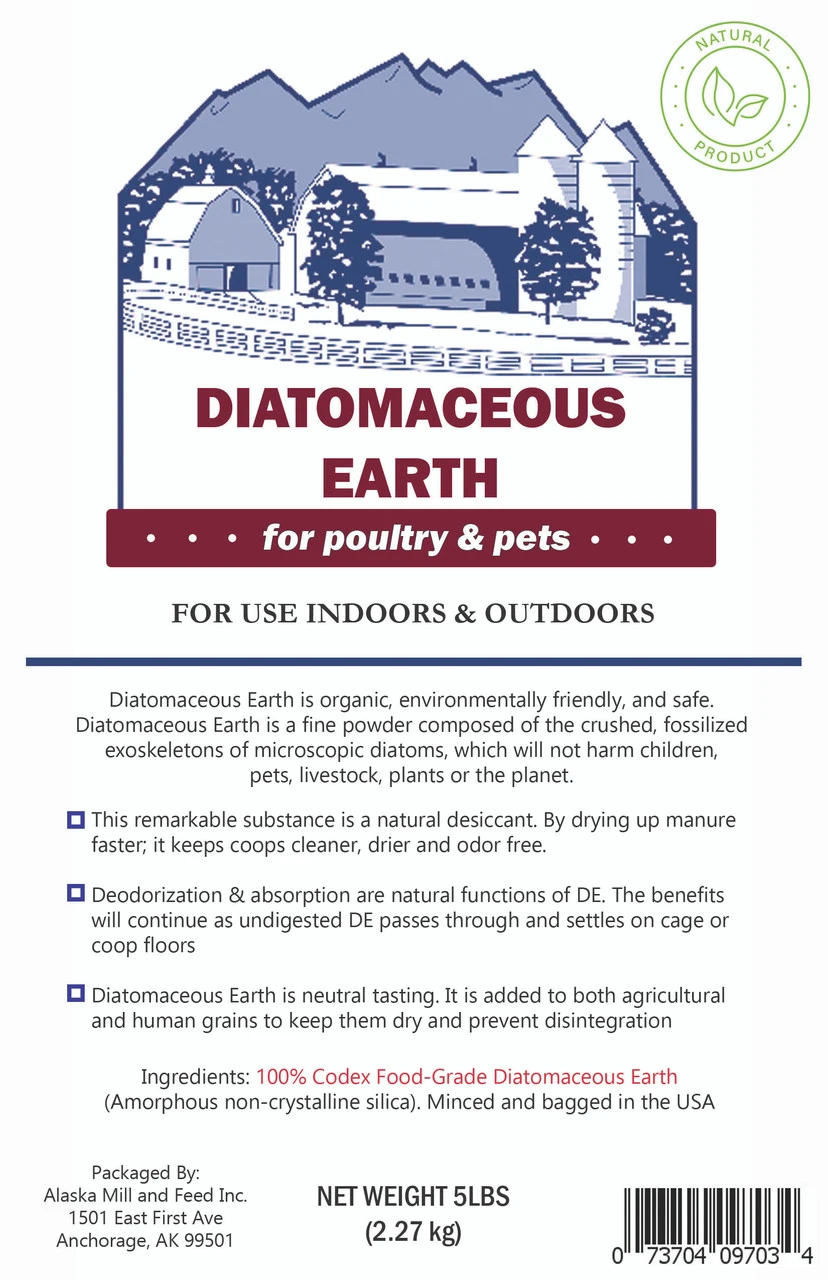 Diatomaceous Earth, 5lb