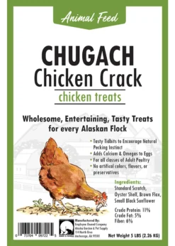 Chugach Chicken Crack Chicken Treats, 5lb
