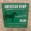 Hemp Bedding, 33#
