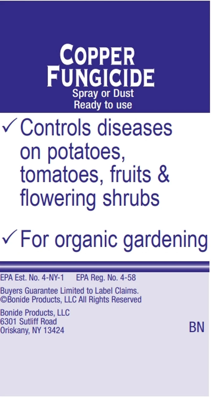 Bonide Ready To Use Copper Fungicide Dust Bordeaux - Billede 3