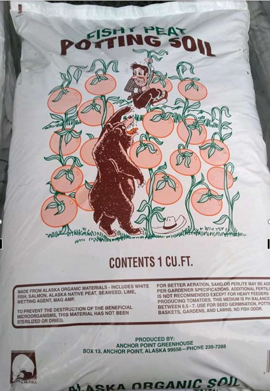 Fishy Peat Potting Soil, 1cf