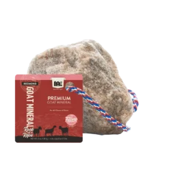 Goat Rock On A Rope Salt Block