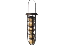 Wildlife Sciences Mesh Ball Feeder W/Roof