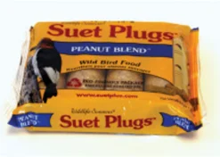 Wildlife Sciences Peanut Blend Suet Plug, 4pc