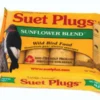 Wildlife Sciences Sunflower Suet Plug, 4pc
