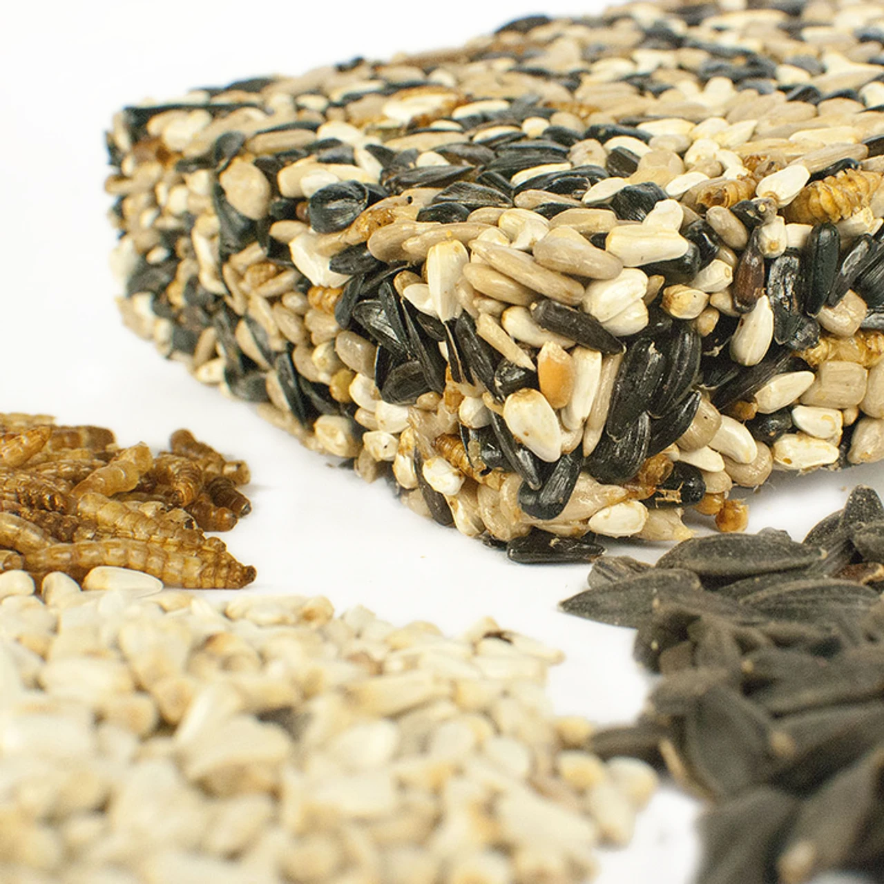 Happy Hen Treats, Square, Seeds And Mealworms, 6oz - Billede 2