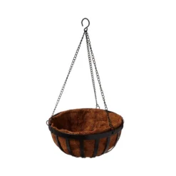 Gardman Forge Hanging Basket With Coco Liner