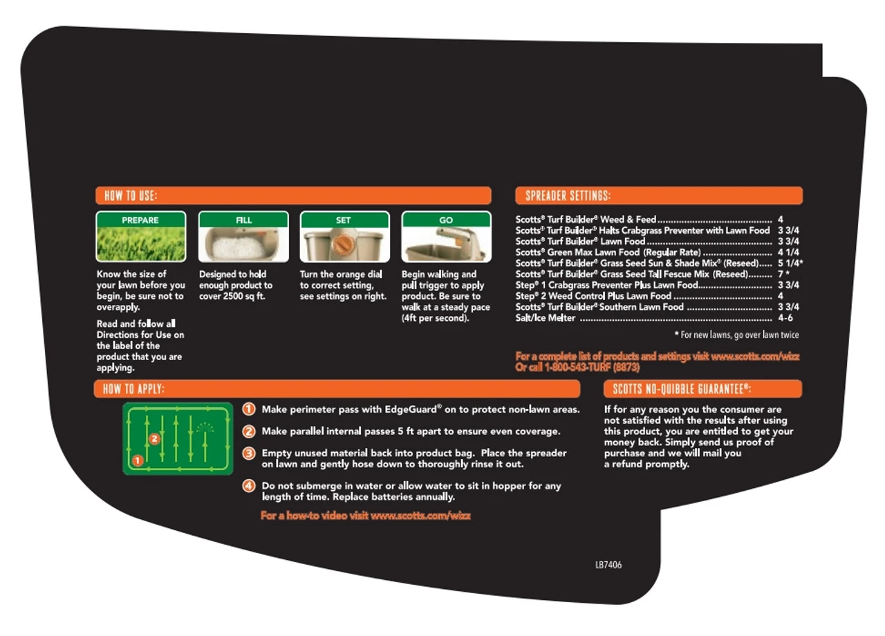 Scott's Wizz Hand Spreader - Billede 4