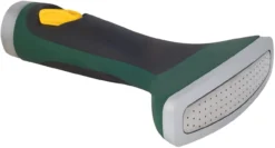 Fan Hand Spray With Rubbermized Grip And Built In Flow Control