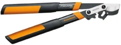 Fiskars PowerGear2 Bypass Lopper, Black/Orange