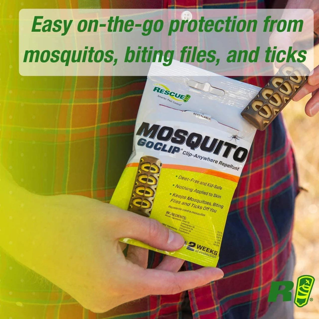 Rescue Mosquito GoClip Repellent - Billede 2