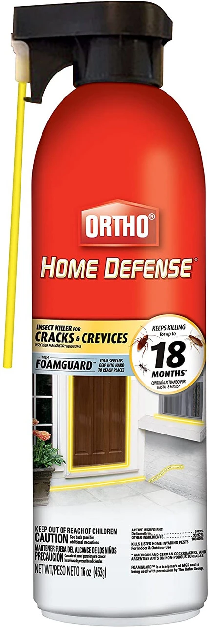 Ortho Home Defense Insect Killer For Cracks & Crevices, 16 Oz