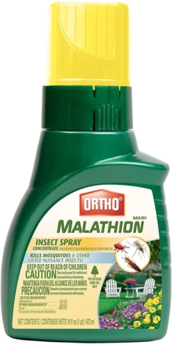 Ortho Max Malathion Insect Spray Concentrate, 16 Oz