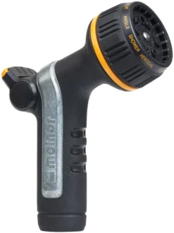 Melnor Metal Nozzle, Multi-Pattern, Heavyweight Thumb Control
