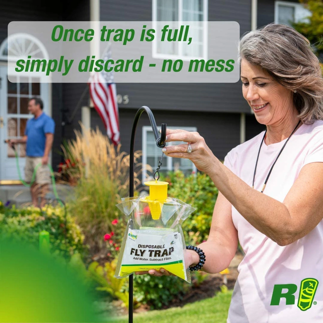 Rescue Outdoor Disposable Hanging Fly Trap - Billede 5