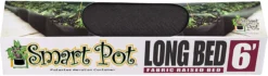Smart Pot Long Fabric Raised Bed, Black