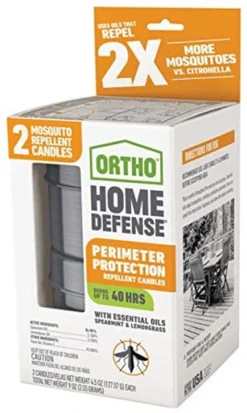 Ortho Home Defense Perimeter Protection Repellent Candles