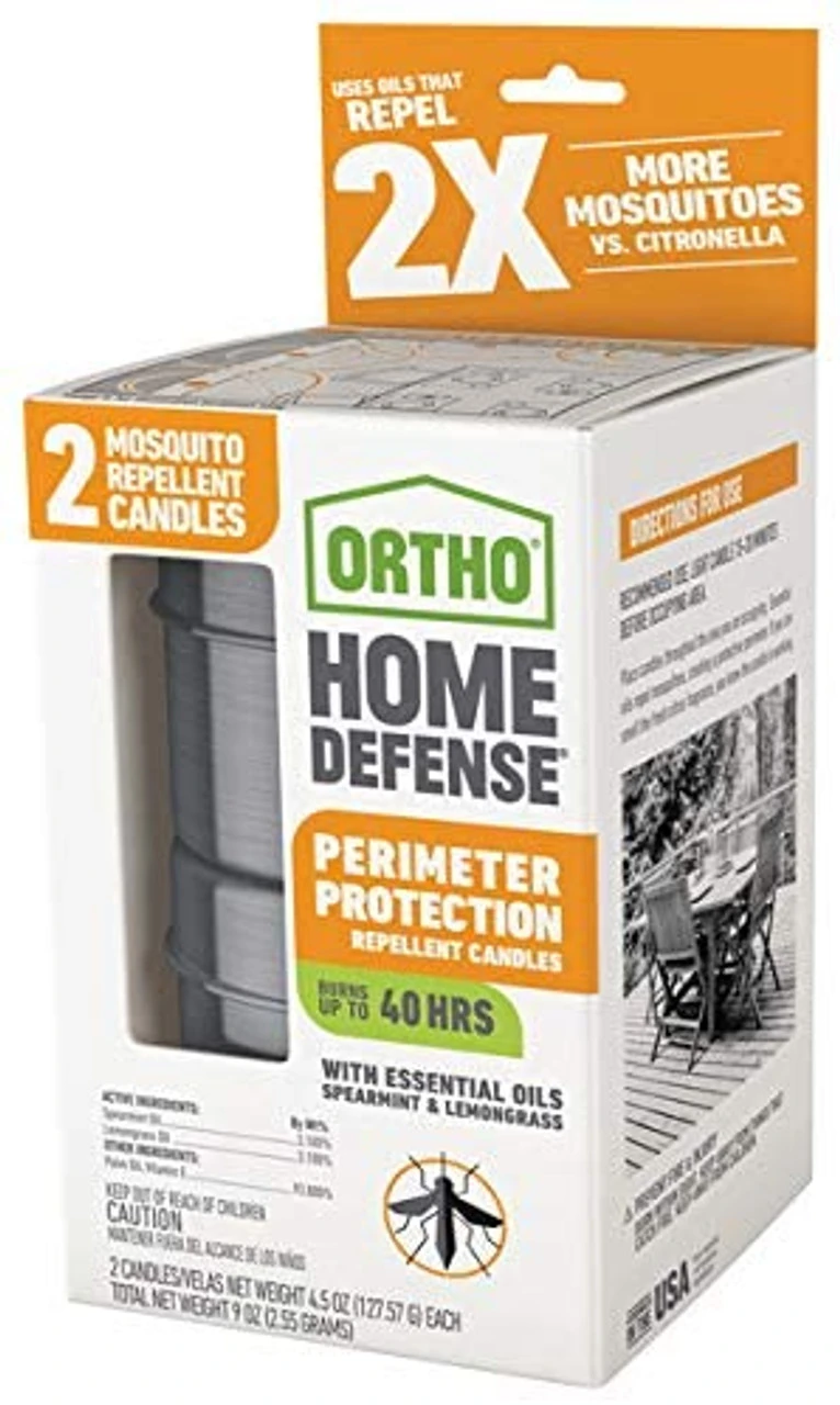 Ortho Home Defense Perimeter Protection Repellent Candles