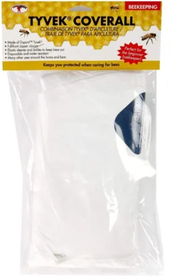 Little Giant Beekeeping Tyvek Coveralls, Medium