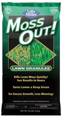 Lilly Miller Moss Out Lawn Granules, 20LB