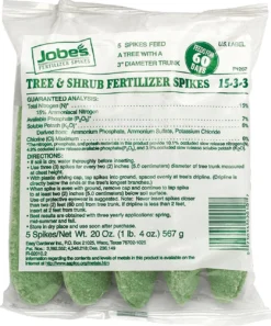Jobe's Tree & Shrub Fertilizer Spikes, 5 PK