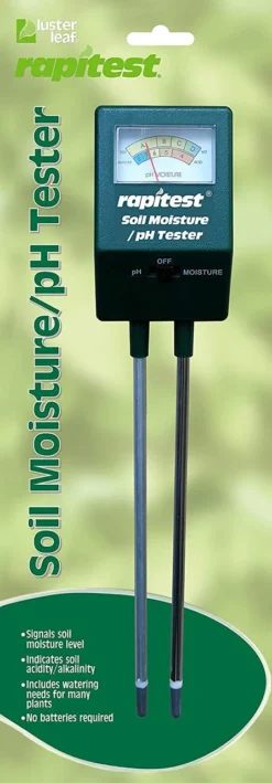 Luster Leaf Rapitest Soil PH/Moisture Tester