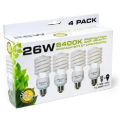 SunBlaster 26W CFL 6400K 4 Pack