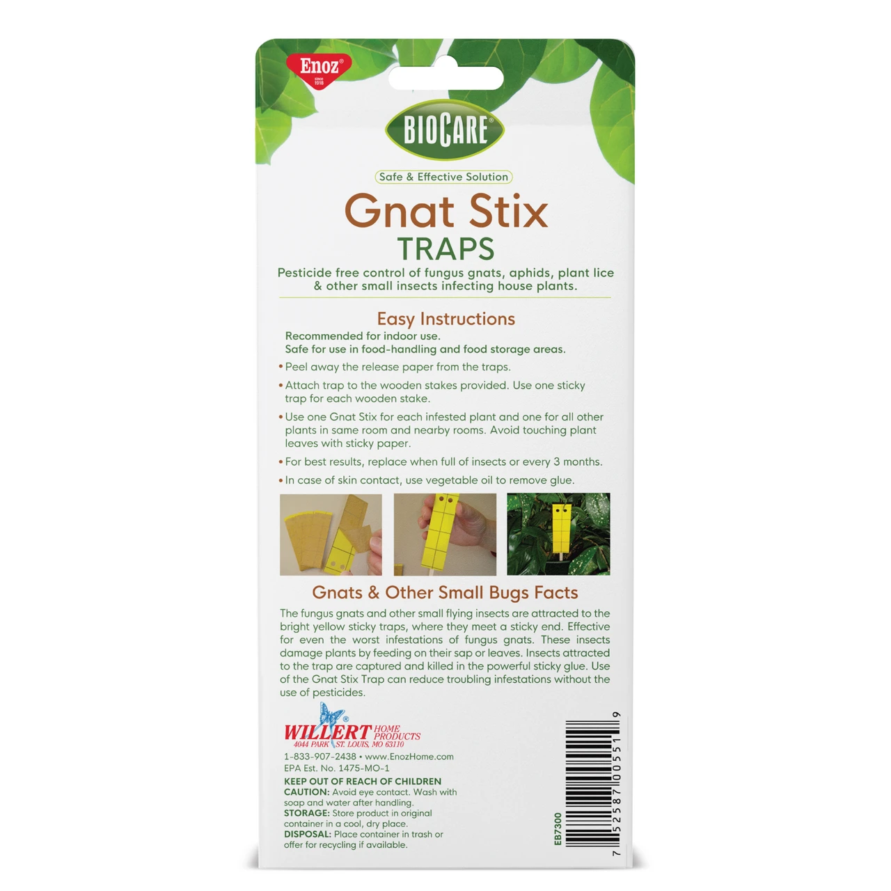BioCare Gnat Stix, 12pc - Billede 2