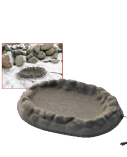 Heated Ground Bird Bath