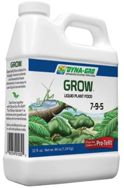 Dyna Gro, Grow 7-9-5 All Purpose Liquid Fertilizer, 8oz