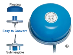 Convertable Stock Tank De-Icer, 1250 Watts