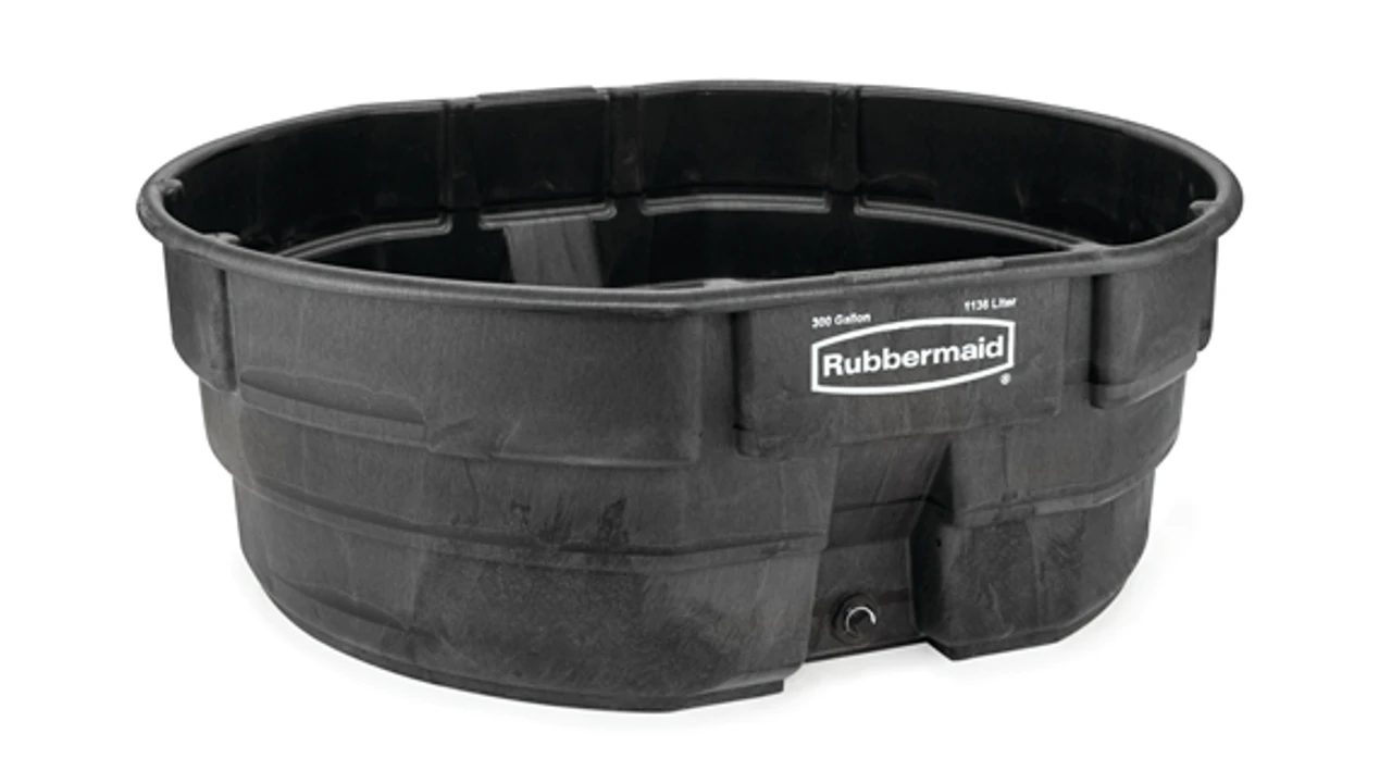 Rubbermaid Stock Tank, 300gal